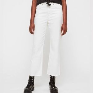 All Saints Eden Hi-Rise Straight Jeans Sz 30